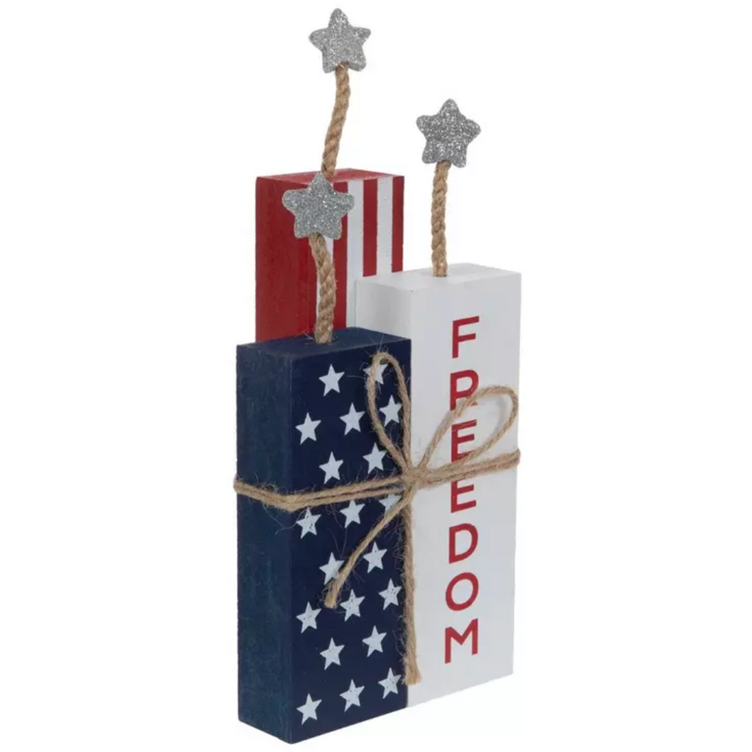 Stars & Stripes Wood Decor