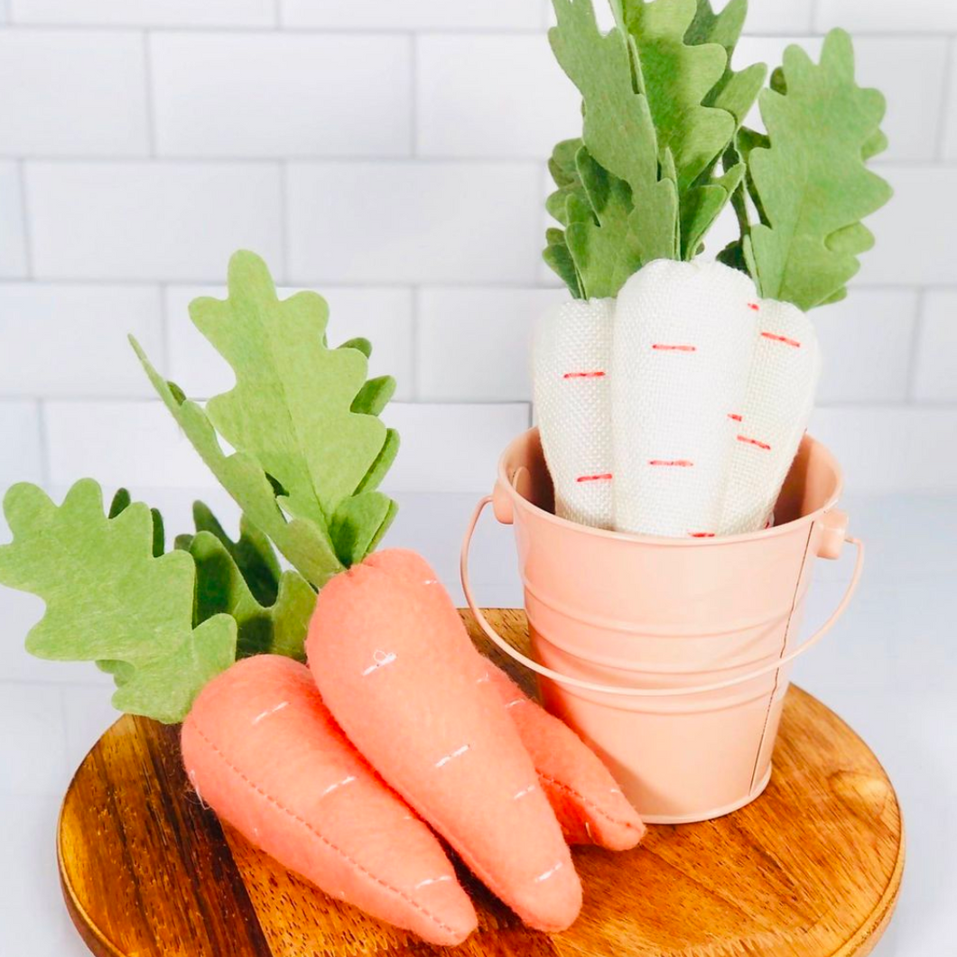 Felt Carrots / Set of 3