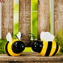 Load image into Gallery viewer, Bumble Bee Salt &amp; Pepper Shakers
