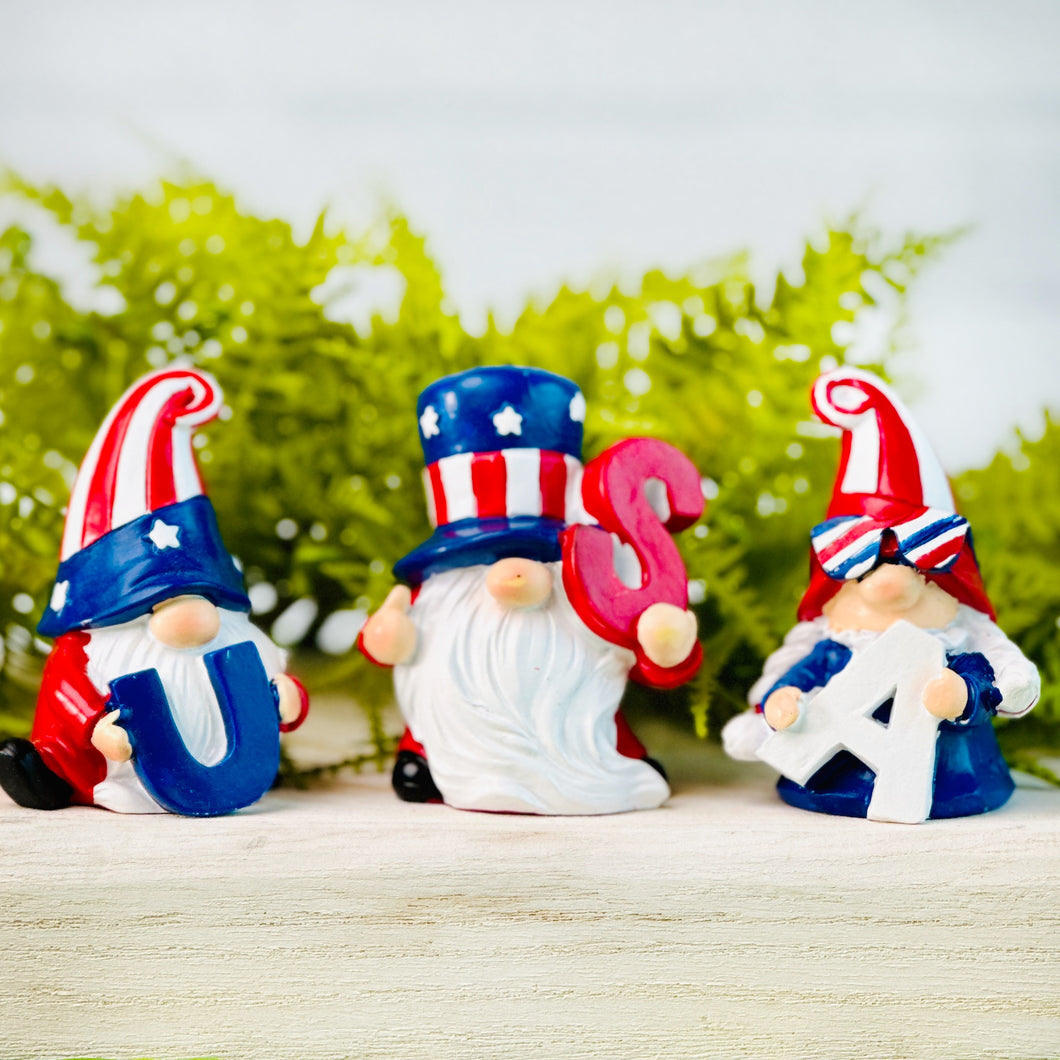 USA Gnomes | Set of 3