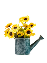 Load image into Gallery viewer, Galvanized Tin Watering Can
