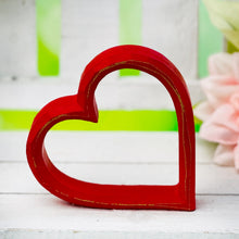 Load image into Gallery viewer, Red Heart Cutout
