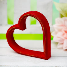 Load image into Gallery viewer, Red Heart Cutout
