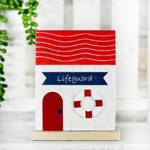 Load image into Gallery viewer, Lifeguard Wood House
