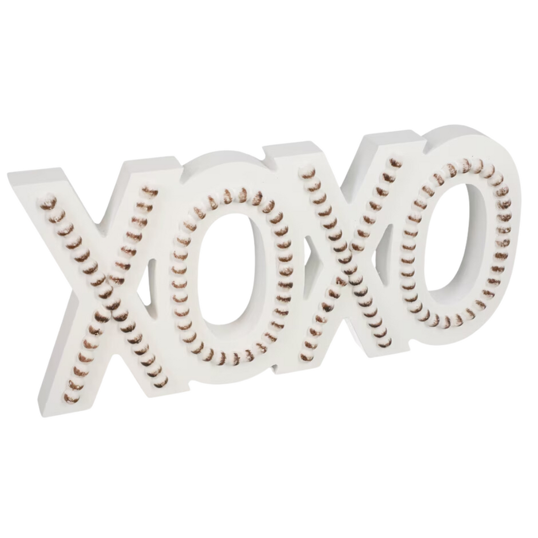 XOXO Beaded Sign