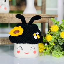 Load image into Gallery viewer, Marshmallow Mug Hats - Bee Themed
