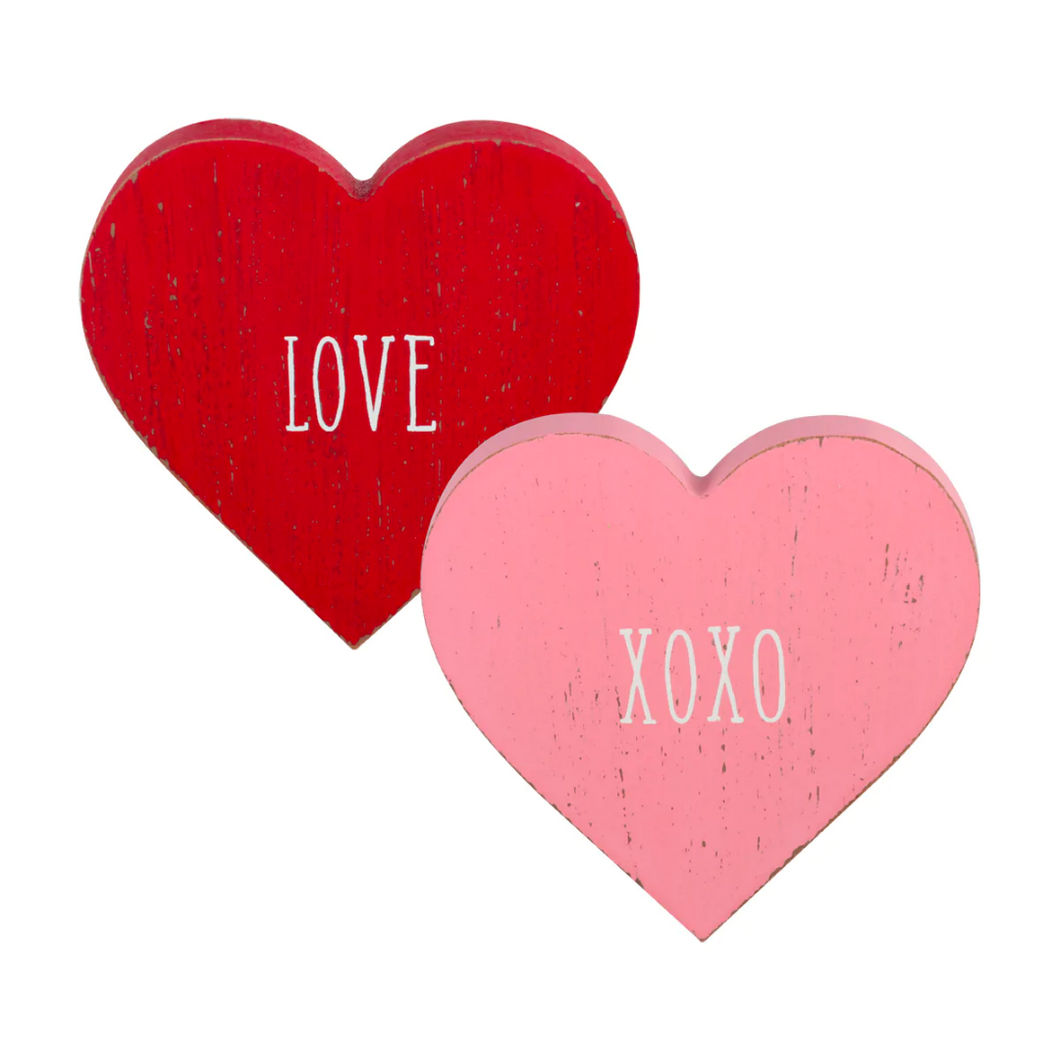 XOXO Love Heart Sitters