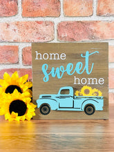 Load image into Gallery viewer, Home Sweet Home Block Sign
