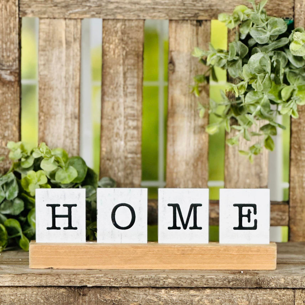 Home Tiles Sign