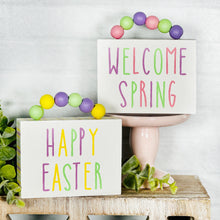 Load image into Gallery viewer, Happy Easter Beaded Sign
