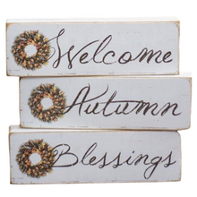 Load image into Gallery viewer, Autumn Blessings Mini Sticks / Set of 3
